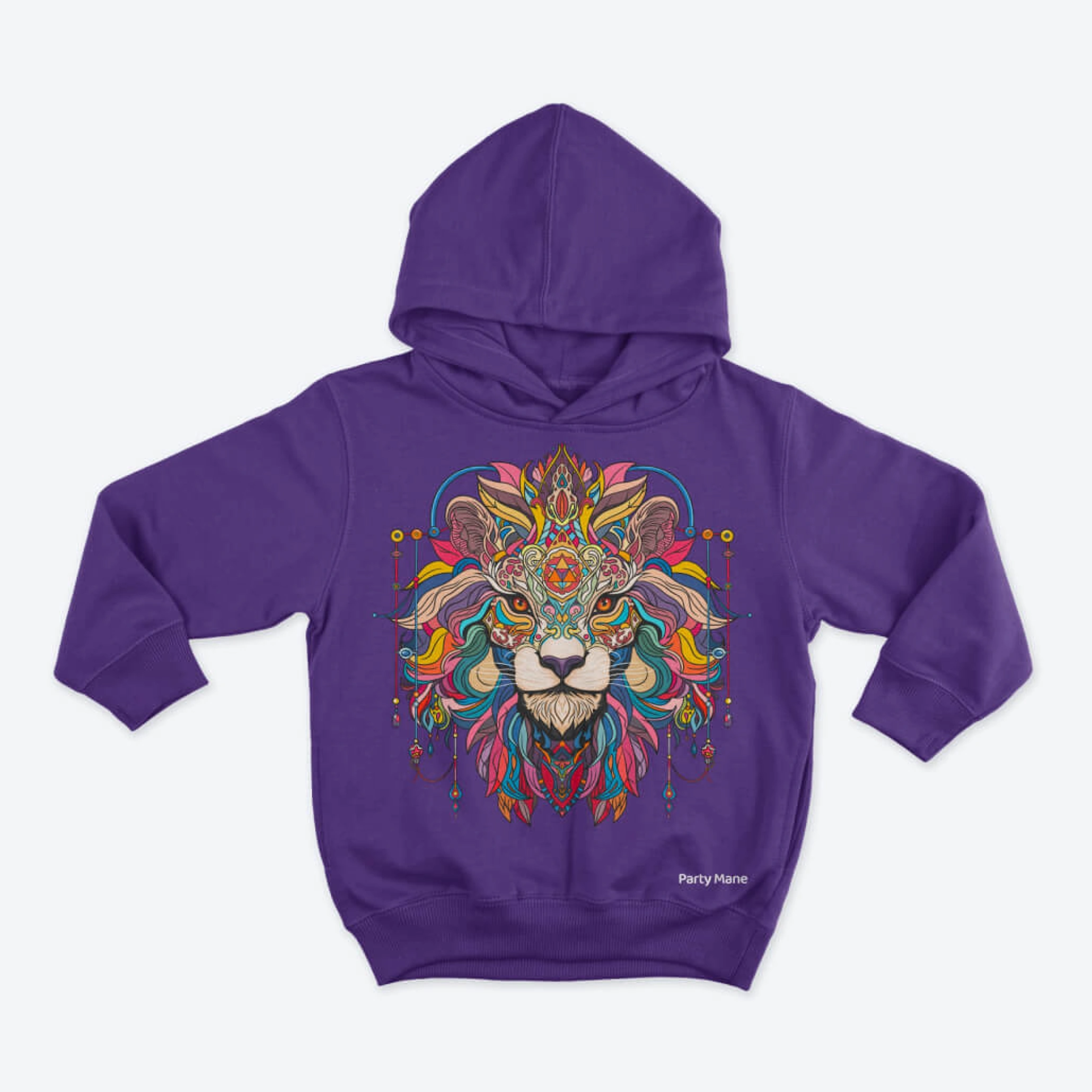 Party Mane branded hoodie design.